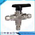 Stainless steel instrument ball valve